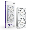 NZXT F240X Tietokonekotelo Tuuletin 12 cm Valkoinen 1 kpl NZXT F240X Tietokonekotelo Tuuletin 12 cm Valkoinen 1 kpl