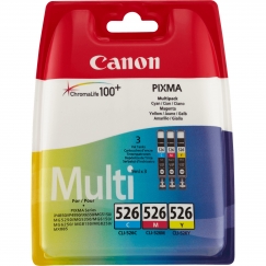 Canon 4541B009 tindikassett 3 tk Originaal Tsüaan, Magenta, Kollane