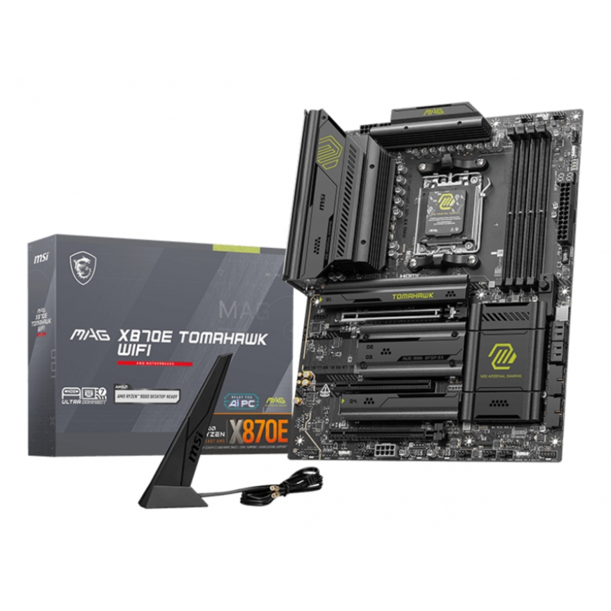 MSI MAG X870E TOMAHAWK WIFI mātes