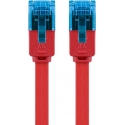 Goobay CAT 6A Flat Patch Cable U/UTP, red Goobay CAT 6A Flat Patch Cable U/UTP, red