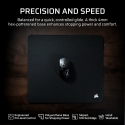 Corsair MM PRO Control Medium Esports-Tuned Cloth Mouse Pad - Black