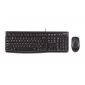 Logitech 920-002562 klaviatūra Pelė įskaityta Biuras USB QWERTY JAV tarptautinė versija Juoda