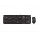 Logitech 920-002562 klaviatuur Hiir kaasa arvatud Kontor USB QWERTY US rahvusvaheline Must