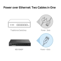 Mercusys MS108GP võrgulüliti Juhitav Gigabit Ethernet (10/100/1000) Power over Ethernet tugi Must