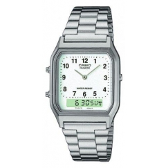 Casio AQ-230A-7BMQYES kell Käekell Mõlemale soole sobiv Kvarts Helemetallik