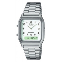 Casio AQ-230A-7BMQYES kell Käekell Mõlemale soole sobiv Kvarts Helemetallik Casio AQ-230A-7BMQYES kell Käekell Mõlemale soole sobiv Kvarts Helemetallik
