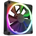 NZXT F120 RGB Datora korpusam Ventilators 12 cm Melns 1 pcs NZXT F120 RGB Datora korpusam Ventilators 12 cm Melns 1 pcs