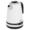 Adler AD 1295w elektrikann 1,7 l 2200 W Must, Valge