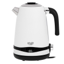 Adler AD 1295w elektrikann 1,7 l 2200 W Must, Valge