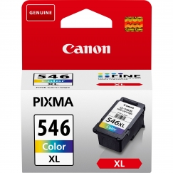 Canon PG-546XL rašalo kasetė 1 vnt Originalus Didelė (XL) išeiga Žydras, Rausvai raudona, Geltona