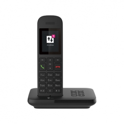 Telekom Sinus A12 Analoginen/DECT-puhelin Musta