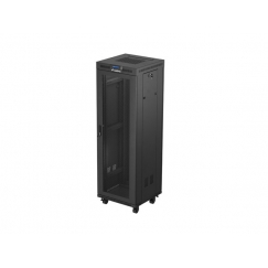 Lanberg FF01-6637-23BL rack cabinet 37U Freestanding rack Black