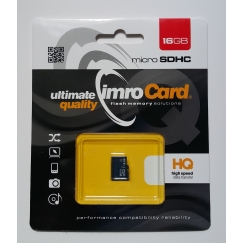 IMRO 10/16G UHS-I memory card 16 GB MicroSDHC Class 10