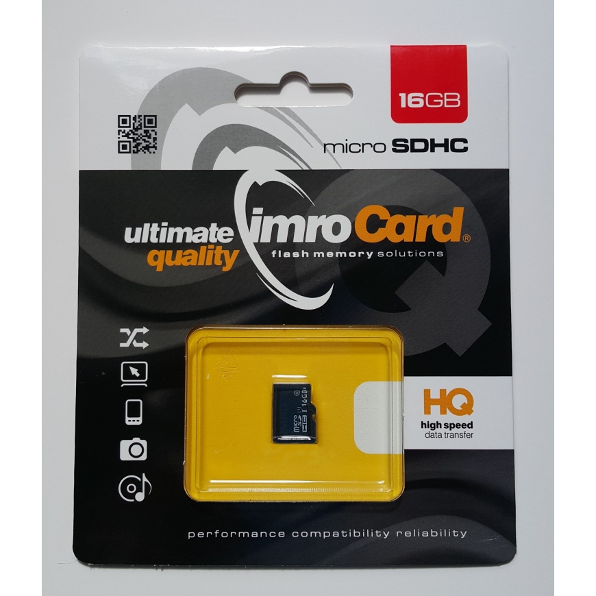 IMRO 10/16G UHS-I zibatmiņa 16 GB