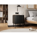 Cama Naktinis staliukas 2 vnt ISLA 44,5x40x59 juodas matinis Cama Naktinis staliukas 2 vnt ISLA 44,5x40x59 juodas matinis