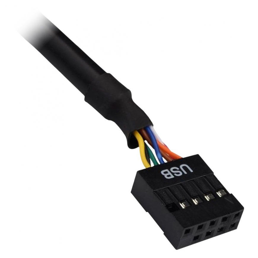 Inter-Tech CI-02 karšu lasītājs USB 2.0 Iekšējs Melns – 2