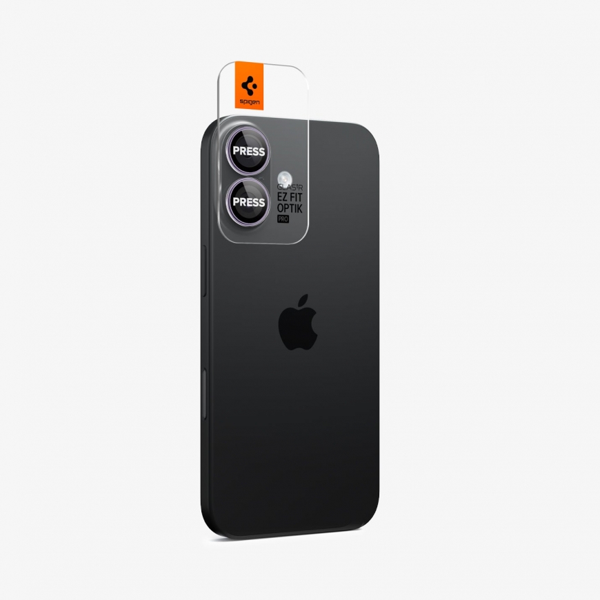 Spigen Optik Pro EZ Fit Kameros objektyvo apsaugas Apple 2 vnt – 3