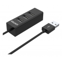 UNITEK Y-2140 interface hub USB 2.0 Type-A 480 Mbit/s Black