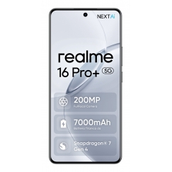 realme 16 Pro+ 17,3 cm (6.8") 5G USB Type-C 12 GB 512 GB 7000 mAh Серый
