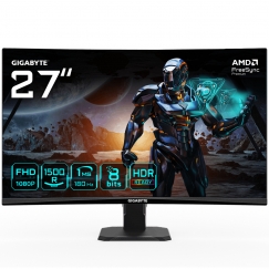 GIGABYTE GS27FC tietokoneen litteä näyttö 68,6 cm (27") 1920 x 1080 pikseliä Full HD LED Musta