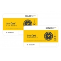 Reiner SCT timeCard Premium card MIFARE DESFire EV3 RFID-silt Must, Valge, Kollane 25 tk