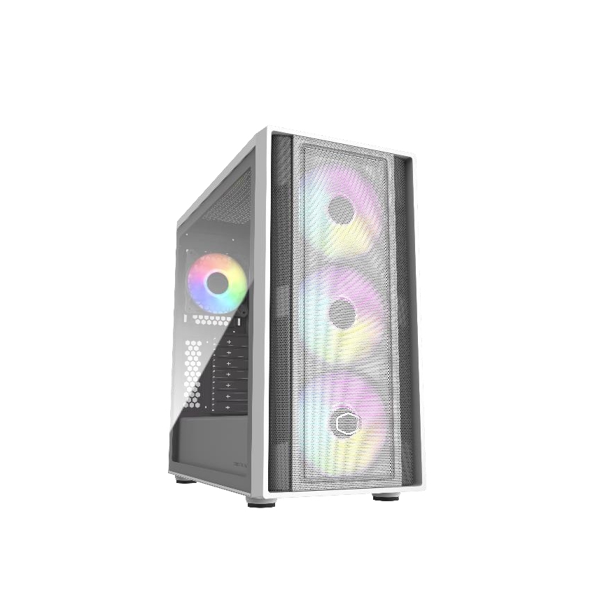 Cooler Master MasterBox 600 White Työpöytä Valkoinen