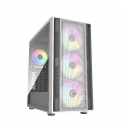 Cooler Master MasterBox 600 White Desktops Balts