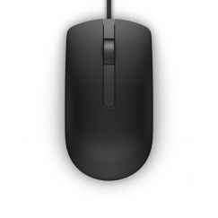 DELL MS116 hiir Kontor Mõlemakäeline USB tüüp A Optiline 1000 DPI