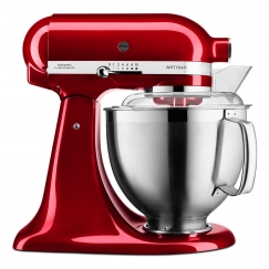 KitchenAid ARTISAN 5KSM185PS Pastatomas plaktuvas 300 W Raudona