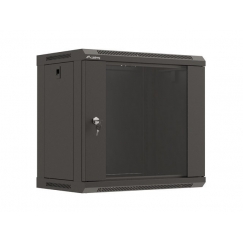 Lanberg WF03-5309-10B statnis 9U Pie sienas stiprināms statīvs Melns