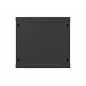 Lanberg WF03-5309-10B püstik 9U Seinale monteeritav riiul Must