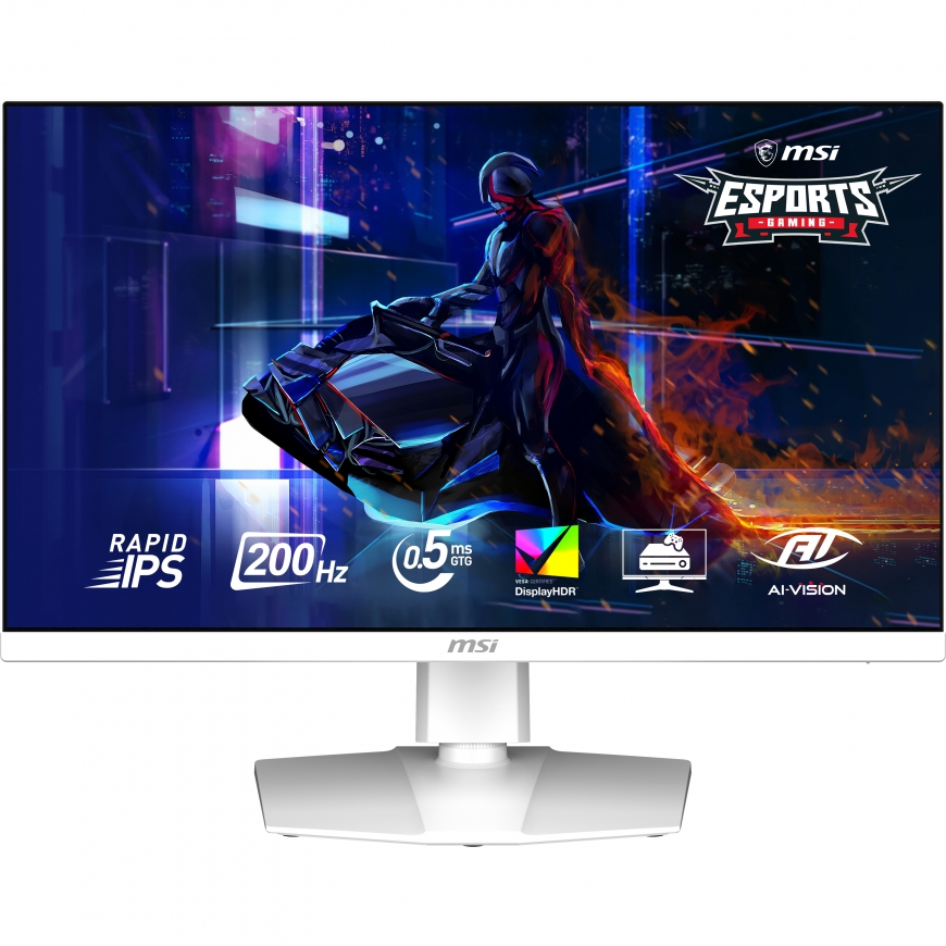 MSI MAG 274QRFW E20 PC lamekuvar 68,6 cm (27") 2560 x 1440 pikslit Wide Quad HD LCD Valge