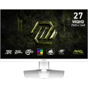 MSI MAG 274QRFW E20 monitori 68,6 cm (27") 2560 x 1440 pikseļi Wide Quad HD LCD Balts