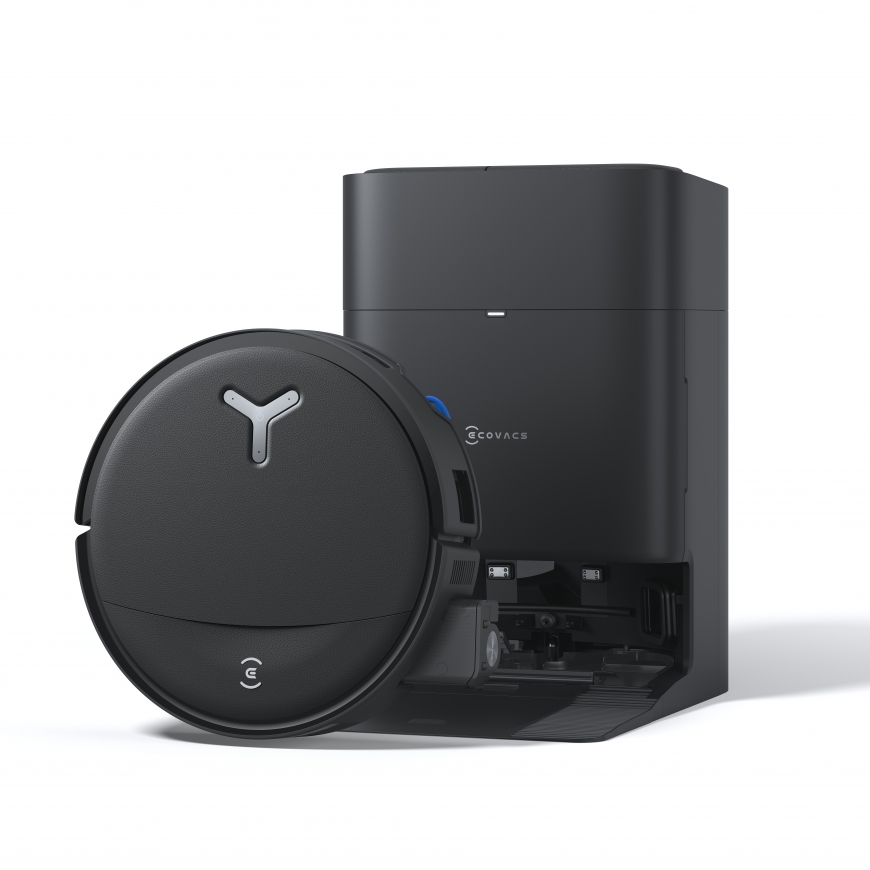 Ecovacs DEEBOT T80S OMNI EU 0,22 L Melns