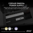 Corsair RMe Series RM650e maitinimo blokas 650 W 24-pin ATX ATX Juoda