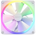 NZXT F140 RGB Kompiuterio korpusui Ventiliatorius 14 cm Balta 1 vnt NZXT F140 RGB Kompiuterio korpusui Ventiliatorius 14 cm Balta 1 vnt
