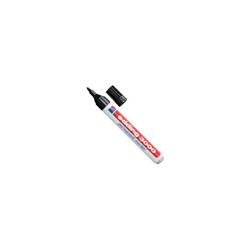Edding 3000 permanent marker Black 10 pc(s)