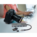 D-Link 6-in-1 USB-C Hub with HDMI/Card Reader/Power Delivery D-Link 6-in-1 USB-C Hub with HDMI/Card Reader/Power Delivery