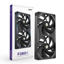 NZXT F280X Корпус компьютера Вентилятор 14 cm Черный 1 шт