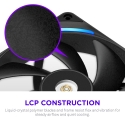 NZXT F280X Корпус компьютера Вентилятор 14 cm Черный 1 шт