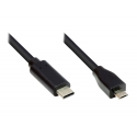 Alcasa GC-M0124 USB кабель 3 m USB Type-C Micro USB Type-B Черный Alcasa GC-M0124 USB кабель 3 m USB Type-C Micro USB Type-B Черный