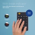 R-Go Tools Numeric keypad R-Go Numpad Break, ergonomic numeric keypad with break software, bluetooth