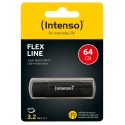 Intenso 3544490 USB флеш накопитель 64 GB USB Type-A / USB Type-C 3.2 Gen 1 (3.1 Gen 1) Черный