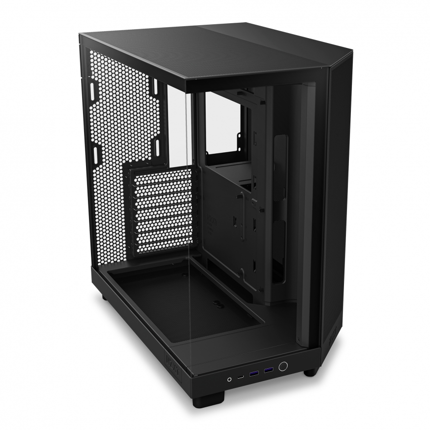 NZXT H6 Flow RGB „Midi Tower“ Juoda – 5