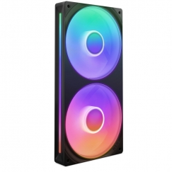 NZXT RF-U24HF-B1 система охлаждения компьютера Корпус компьютера Вентилятор Черный