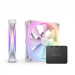 NZXT F140 RGB DUO Twin Pack Корпус компьютера Вентилятор 14 cm Белый 2 шт