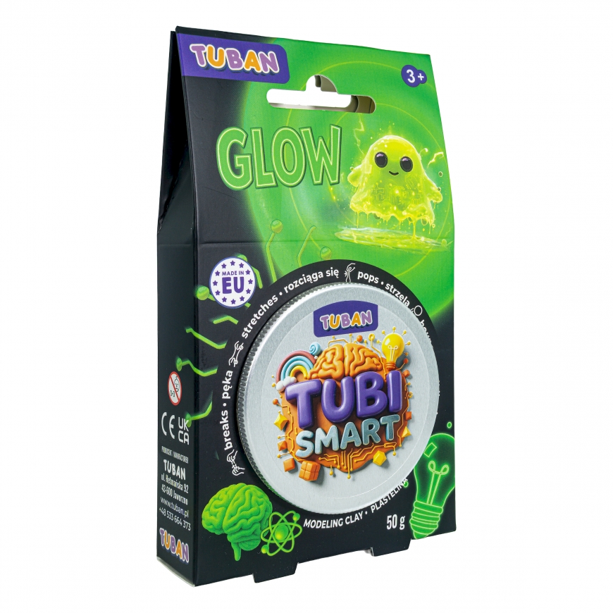 Tuban TUBI SMART GLOW Modelinas 50 g Balta – 2