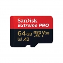 SanDisk Extreme PRO 64 GB MicroSDXC UHS-I Klasės 10 SanDisk Extreme PRO 64 GB MicroSDXC UHS-I Klasės 10