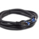 Alcasa 8060-SF003S networking cable Black 0.25 m Cat6a S/FTP (S-STP) Alcasa 8060-SF003S networking cable Black 0.25 m Cat6a S/FTP (S-STP)