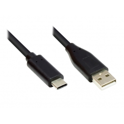 Alcasa GC-M0117 USB-kaabel USB 2.0 1 m USB C Micro-USB A Must